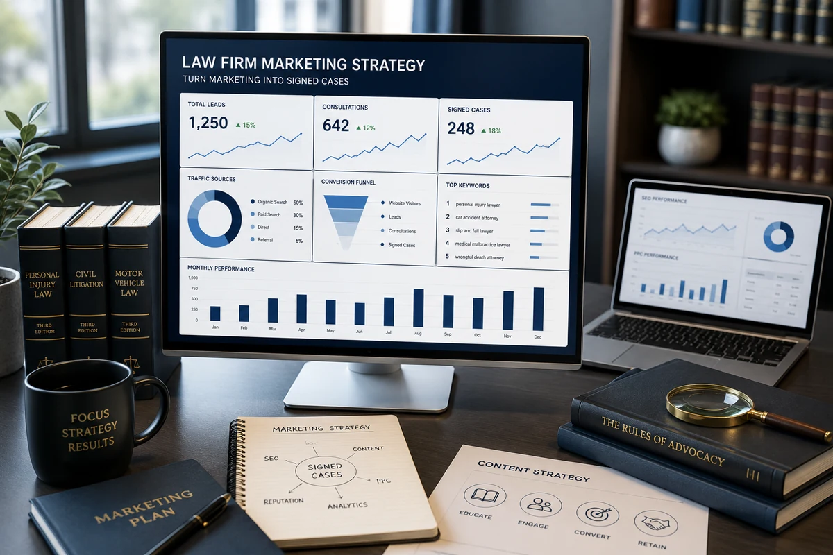 Law firm marketing strategy that converts
